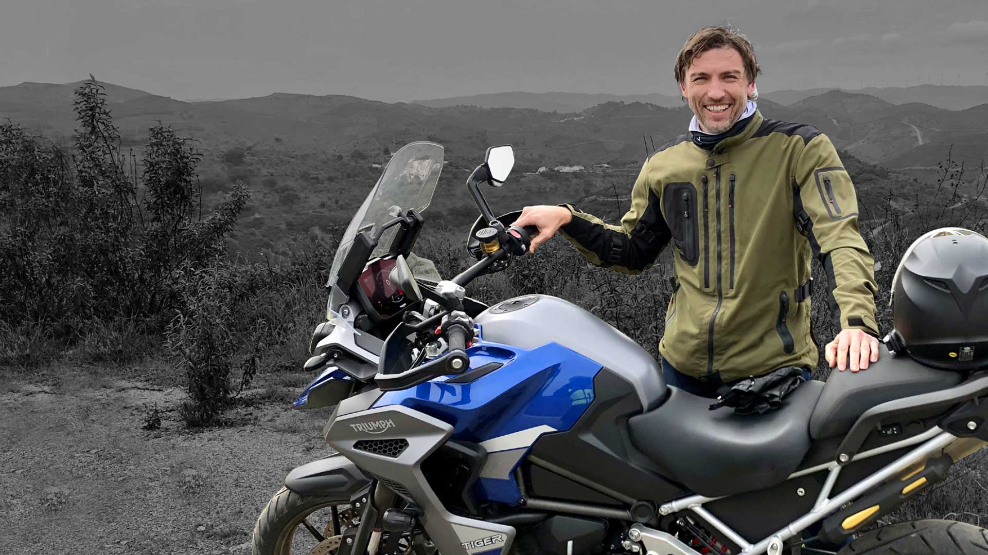 Norman reedus triumph store tiger